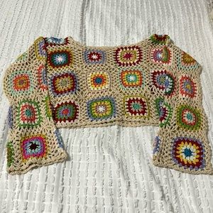 Pink Lily Crotchet Bathing Suit Cover